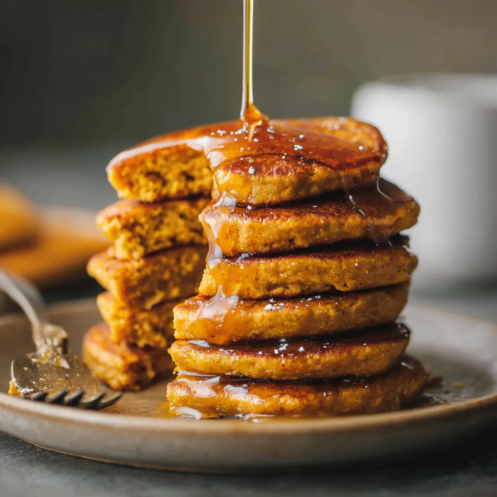 No-Bake Sweet Pumpkin Pancakes – Easy, Cozy, and Fall-Inspired 4