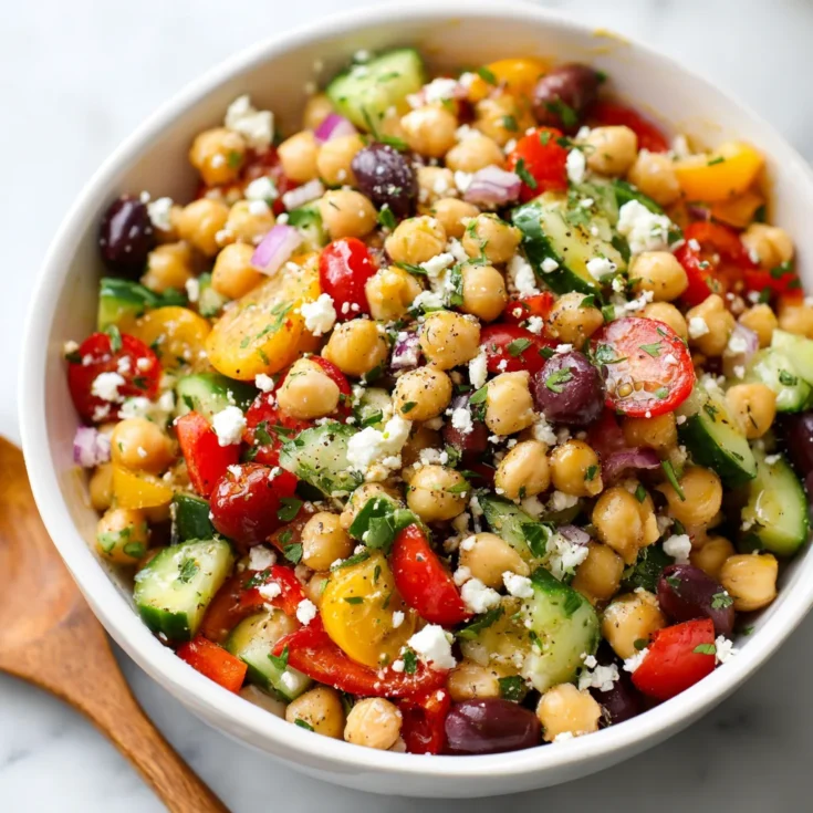 For Kids Mediterranean Chickpeas Salad – Fresh, Fun & Nutritious Meal Idea 1