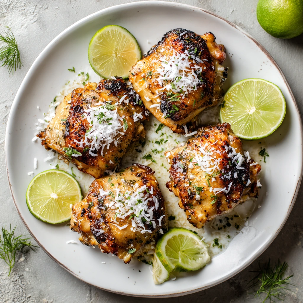 Grilled Coconut Lime Chicken Thighs – A Tropical Twist on Dinner 4