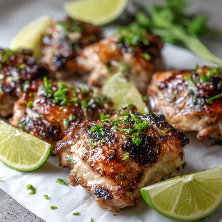 Grilled Coconut Lime Chicken Thighs – A Tropical Twist on Dinner 1