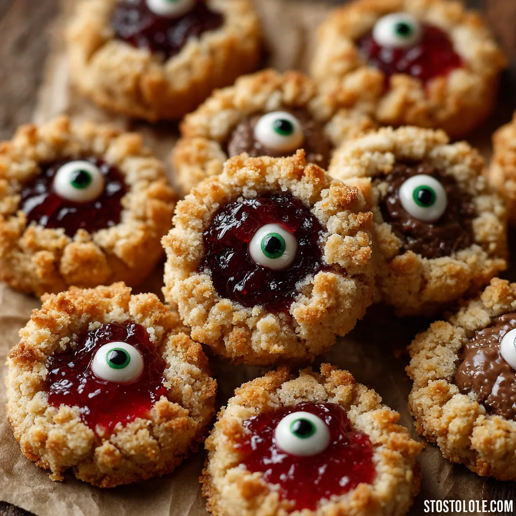 Gross Halloween Bite-Sized Cookies – Spooky, Fun, and Easy to Make 3