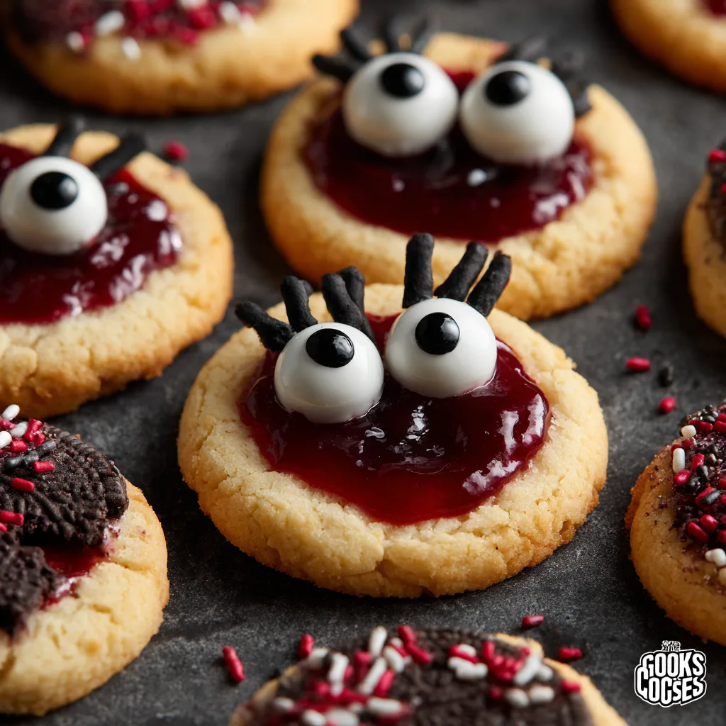 Gross Halloween Bite-Sized Cookies – Spooky, Fun, and Easy to Make 4