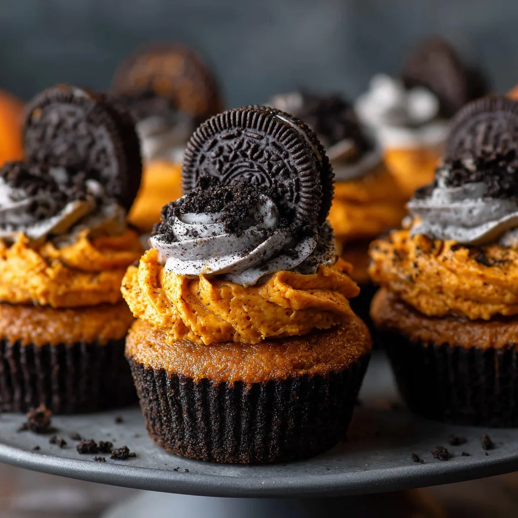 Pumpkin Oreo Cupcakes for Halloween – Fun, Festive & Easy 4