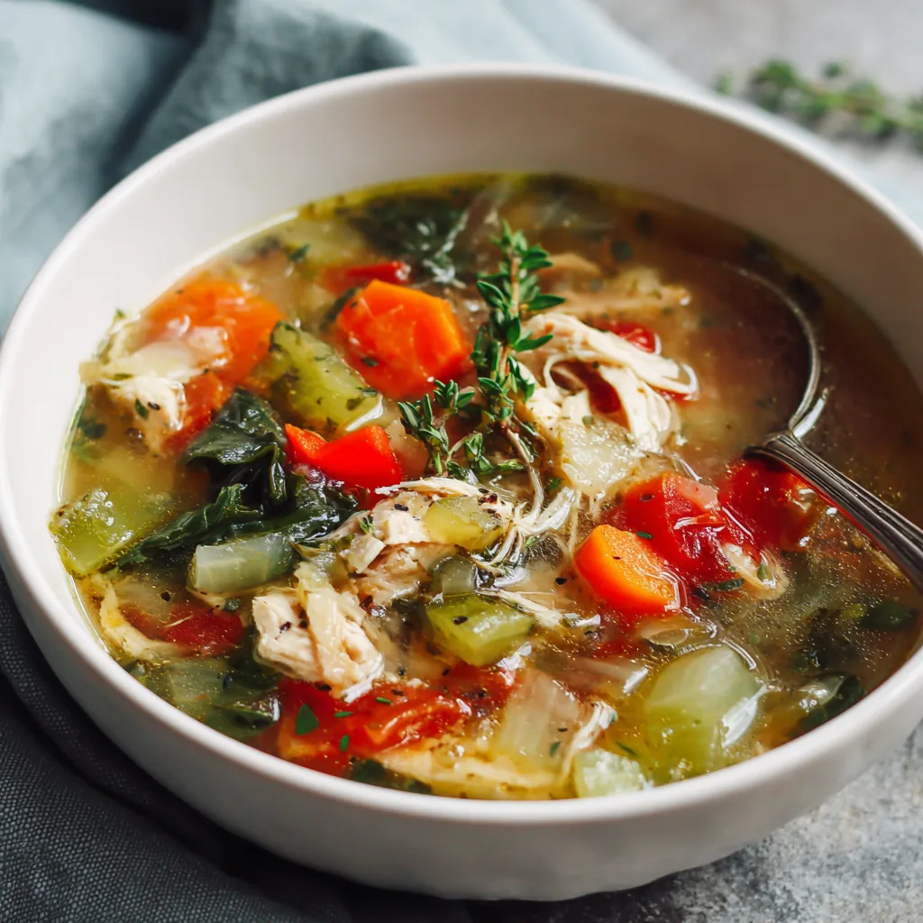 althy Chicken Feel-Better Soup – Nourishing, Light & Comforting 2