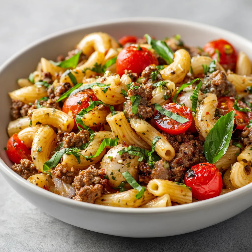 Healthy Grilled Ground Beef Pasta – Flavorful & Nutritious Meal 3