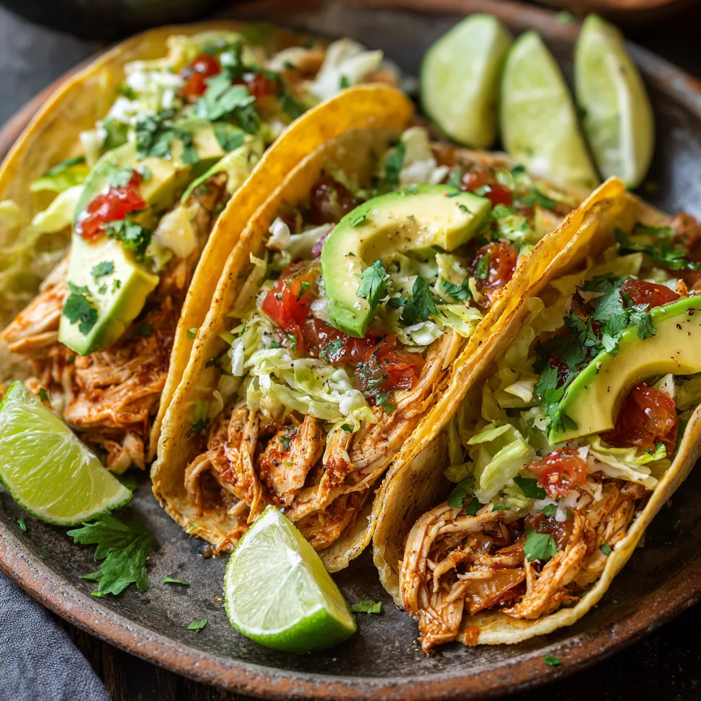 Healthy Instant Pot Chicken Breast Tacos – Quick & Flavorful Low-Carb Dinner 4