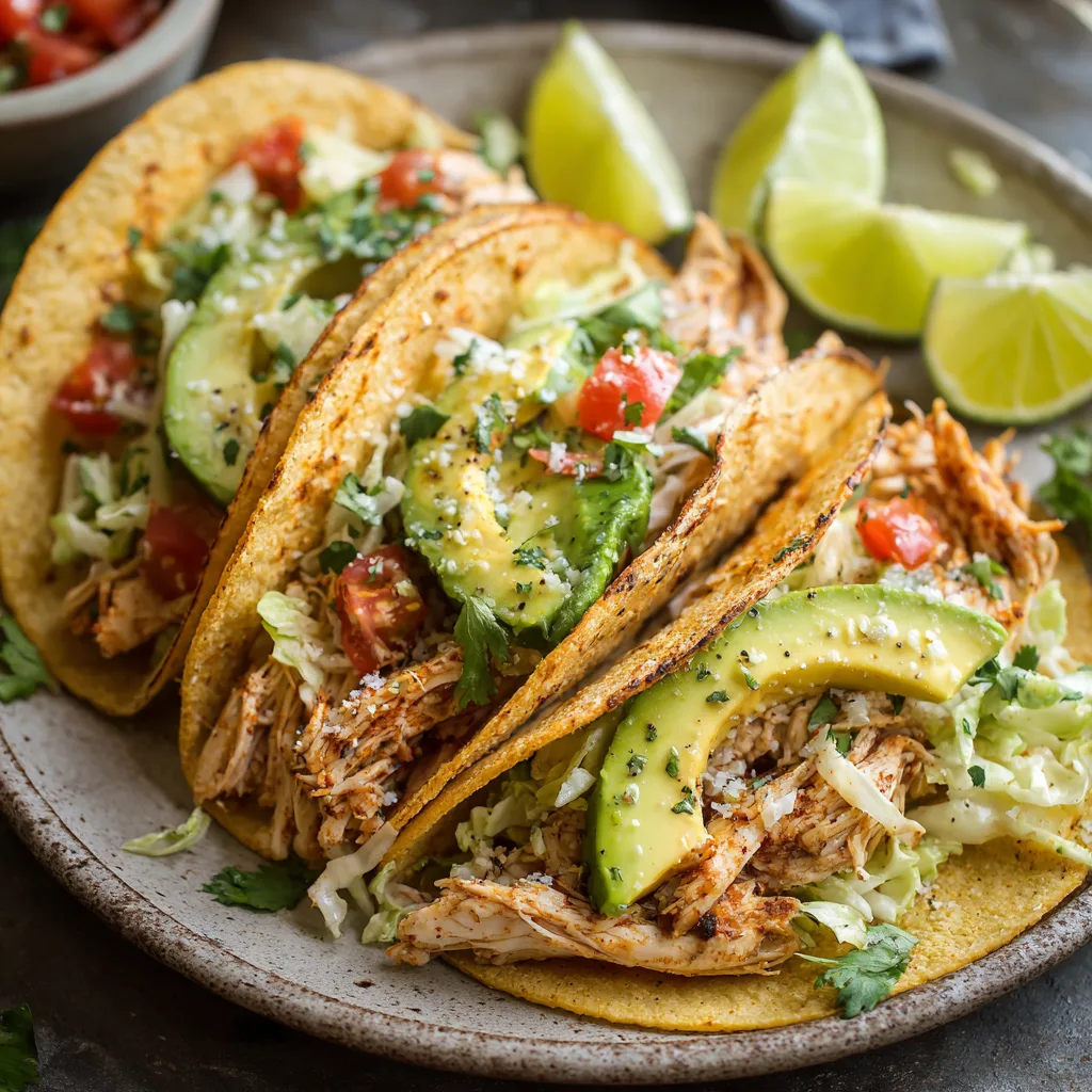 Healthy Instant Pot Chicken Breast Tacos – Quick & Flavorful Low-Carb Dinner 2