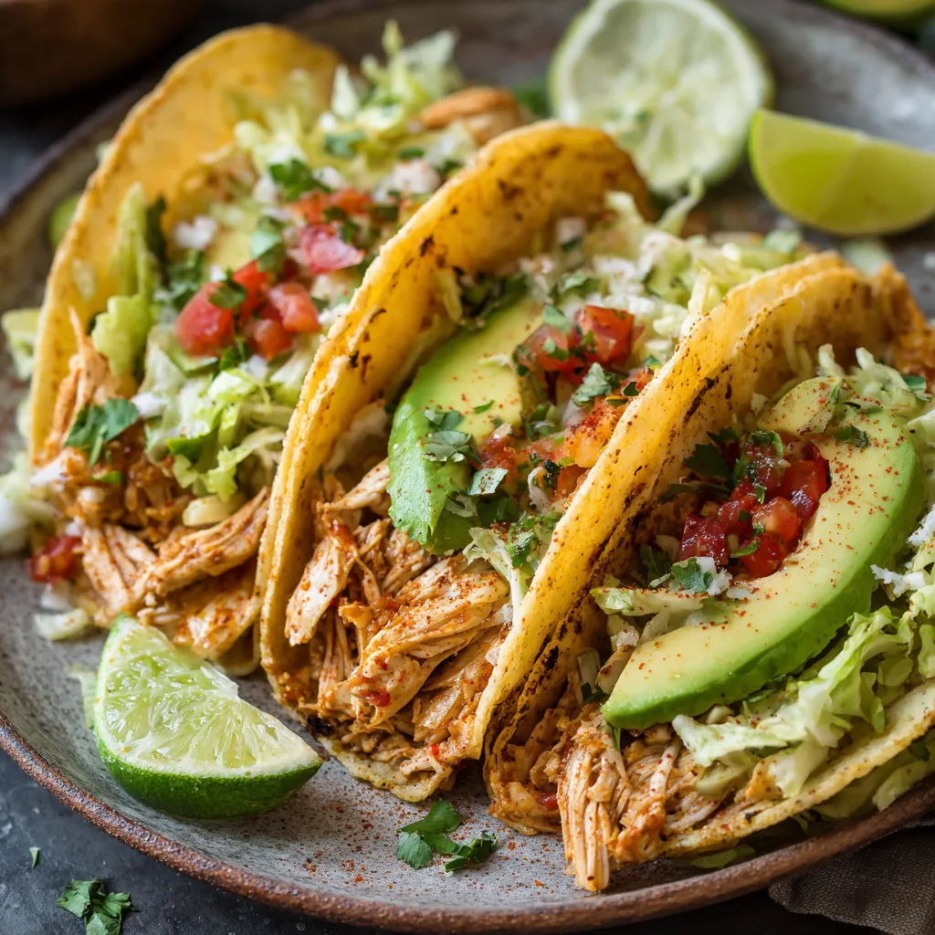 Healthy Instant Pot Chicken Breast Tacos – Quick & Flavorful Low-Carb Dinner 3