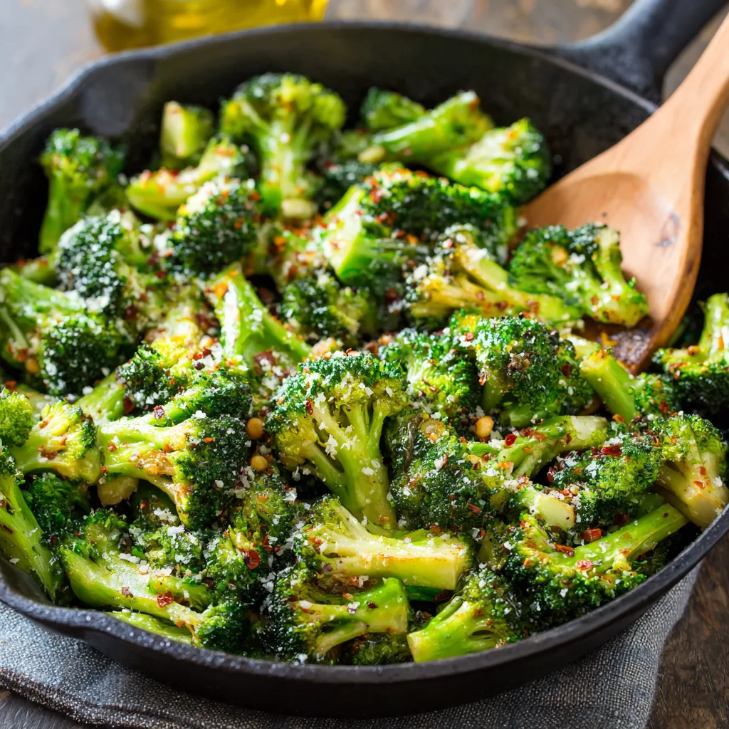 Healthy Low Carb Broccoli Skillet – Quick, Nutritious & Flavorful 4