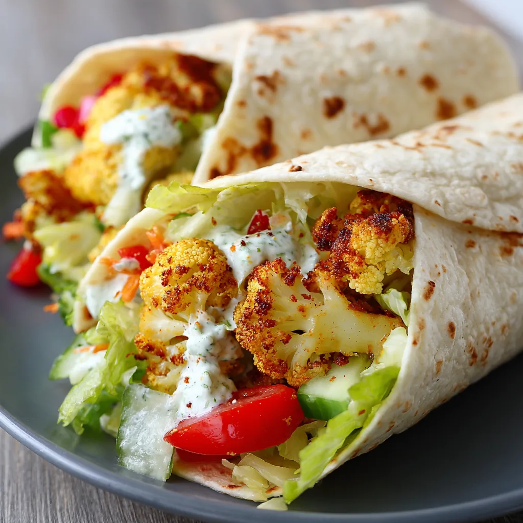 Healthy Low Carb Cauliflower Wrap – Fresh, Light & Keto-Friendly 2