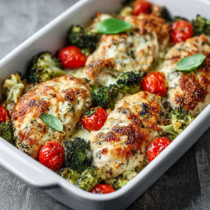 Healthy Low Carb Chicken Bake – Easy, Nutritious, and Flavorful Dinner 1