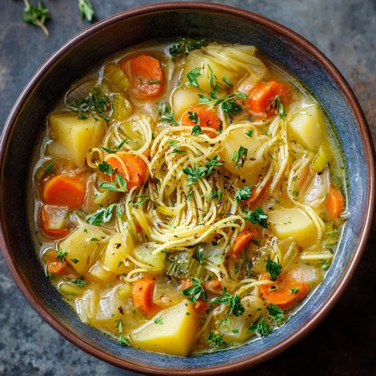Healthy Potato Noodle Soup – Cozy, Light, and Nutritious Comfort Food 1