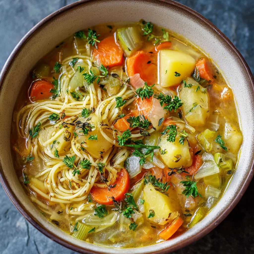 Healthy Potato Noodle Soup – Cozy, Light, and Nutritious Comfort Food 3