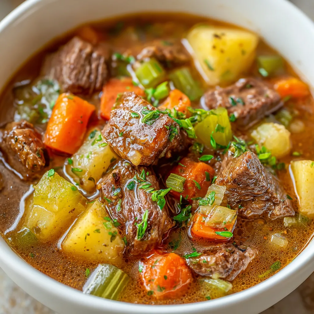 Hearty Beef Instant Pot Soup – Warm, Filling & Easy to Make 2
