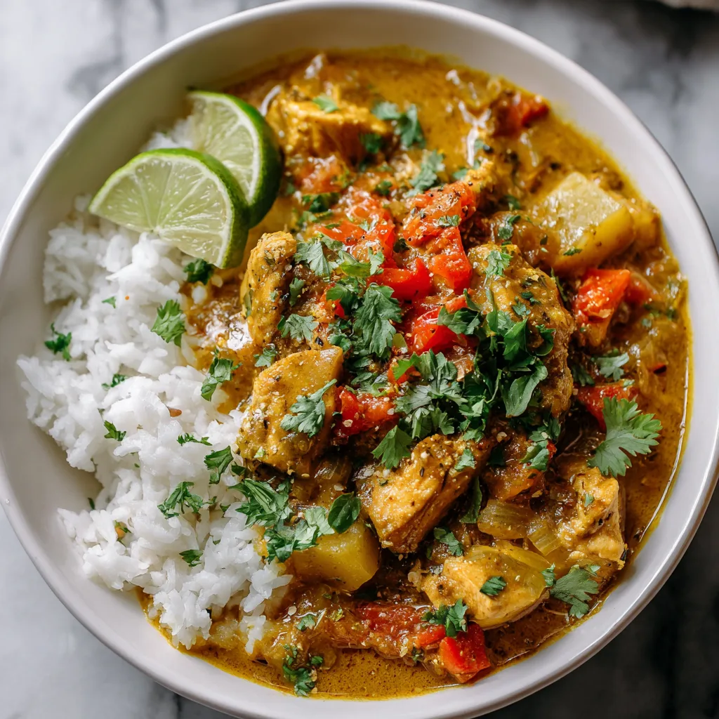 High Protein Crockpot Chicken Curry – Easy, Flavorful, and Meal-Prep Friendly 3