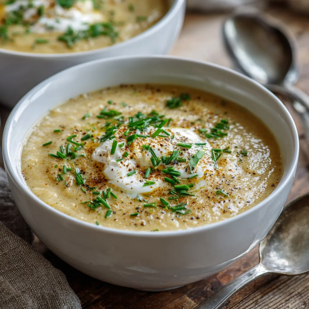 High Protein Low Carb Cauliflower Soup – Creamy & Nourishing 3