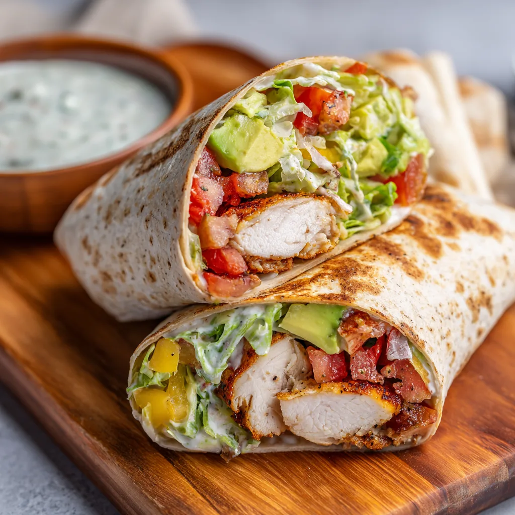 High Protein Low Carb Chicken Wrap – Easy, Healthy, and Satisfying 2