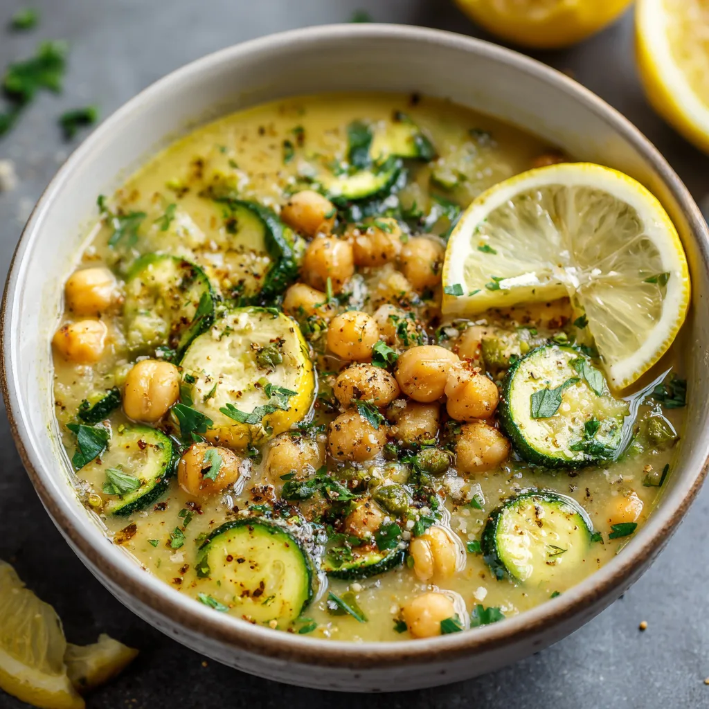 Protein-Packed Mediterranean Zucchini Soup! 2
