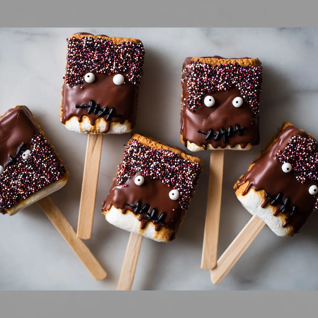 Hocus Pocus-Inspired S’mores Pops – Spooky Halloween Treats 4