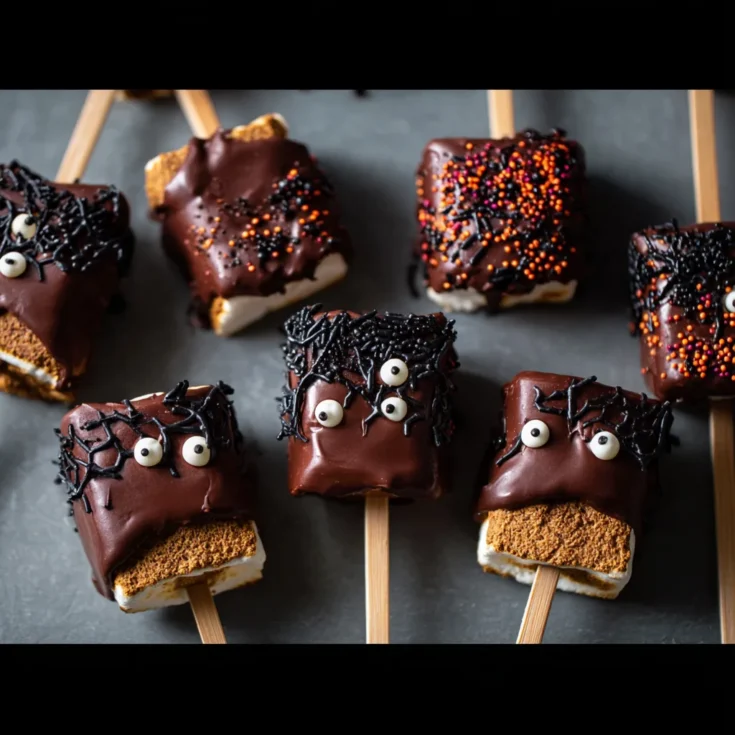 Hocus Pocus-Inspired S’mores Pops – Spooky Halloween Treats 1