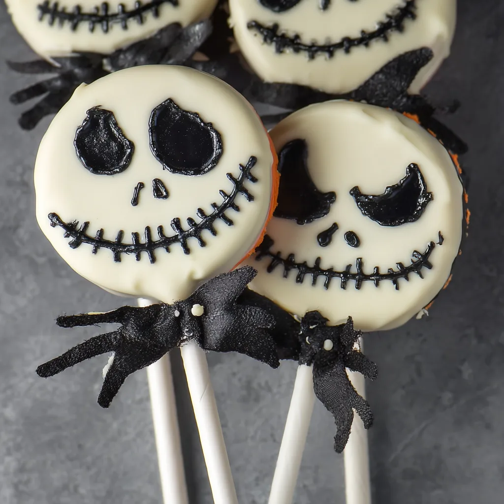 Jack Skellington Oreo Pops – Spooky Halloween Treats 2