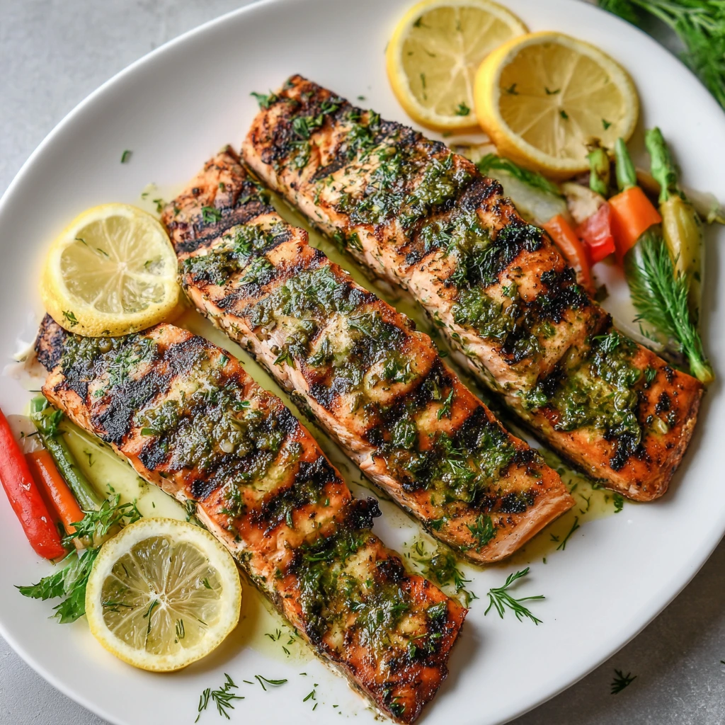 Lemon Herb Grilled Salmon – A Bright & Flavorful Favorite 2
