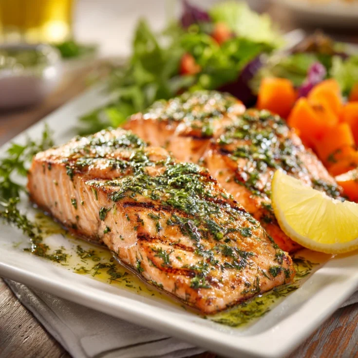 Lemon Herb Grilled Salmon – A Bright & Flavorful Favorite 1