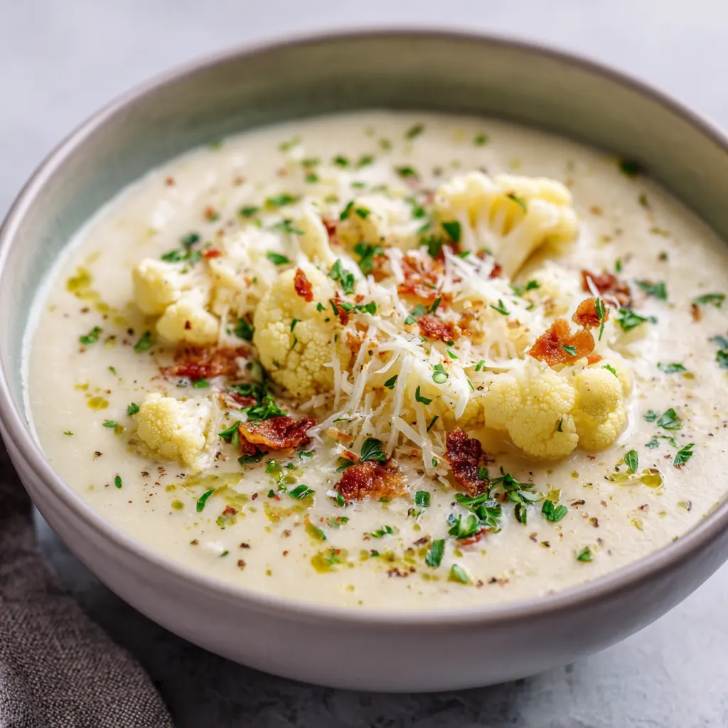 Low Carb Cauliflower Instant Pot Soup – Creamy, Keto-Friendly & Fast 2