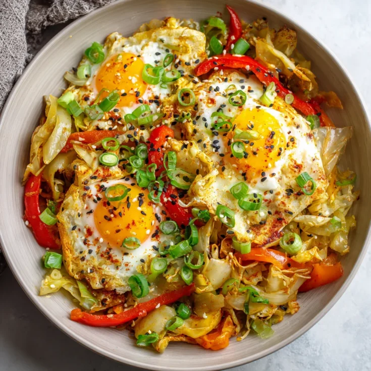 Low Carb Eggs Stir Fry – Quick, Healthy Lunch Idea 1
