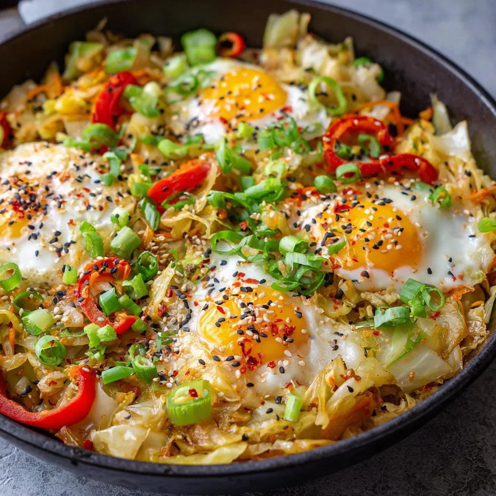 Low Carb Eggs Stir Fry – Quick, Healthy Lunch Idea 4