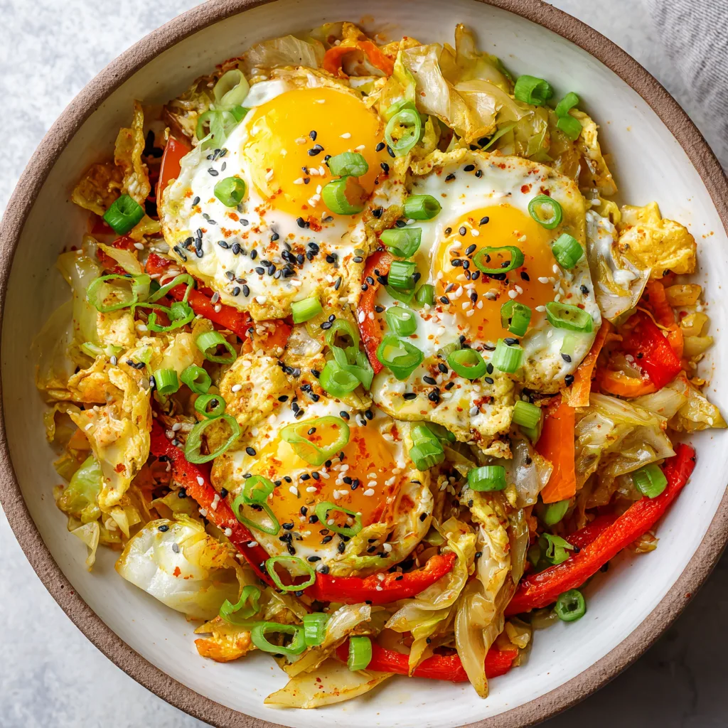 Low Carb Eggs Stir Fry – Quick, Healthy Lunch Idea 2