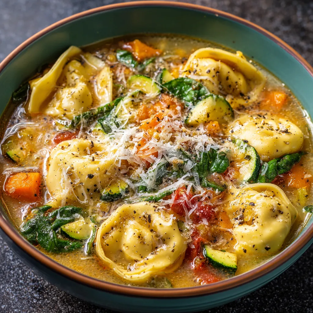 Low Carb Tortellini Noodle Soup – Cozy, Keto-Friendly Comfort in a Bowl 2