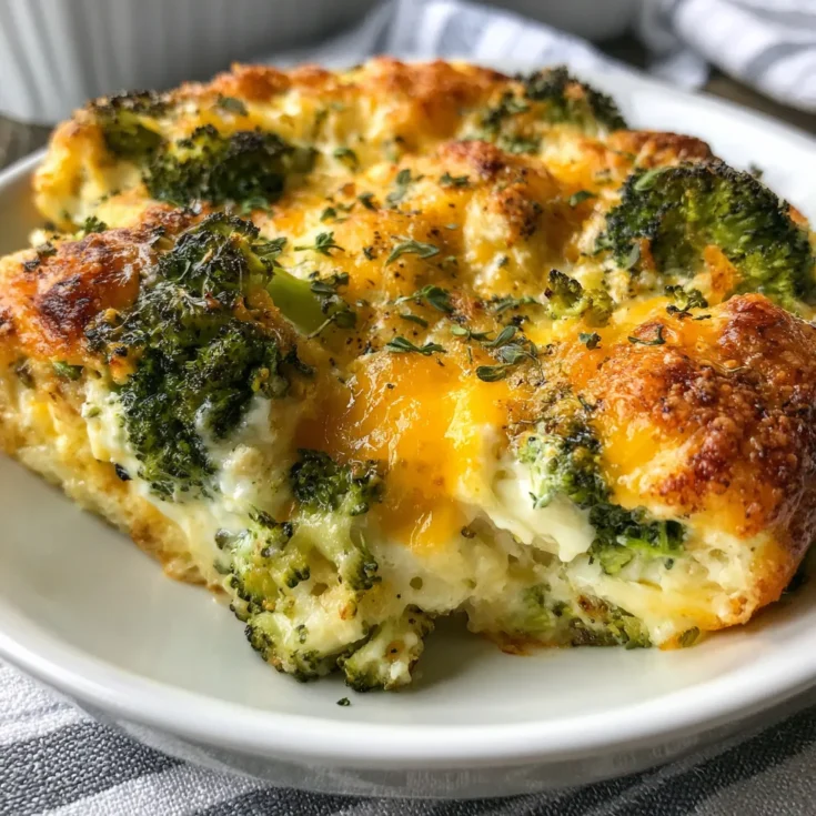 Meal Prep Low Carb Broccoli Bake – Easy, Cheesy, and Keto-Friendly 1