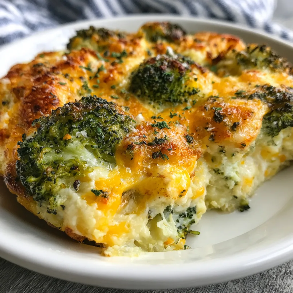 Meal Prep Low Carb Broccoli Bake – Easy, Cheesy, and Keto-Friendly 2
