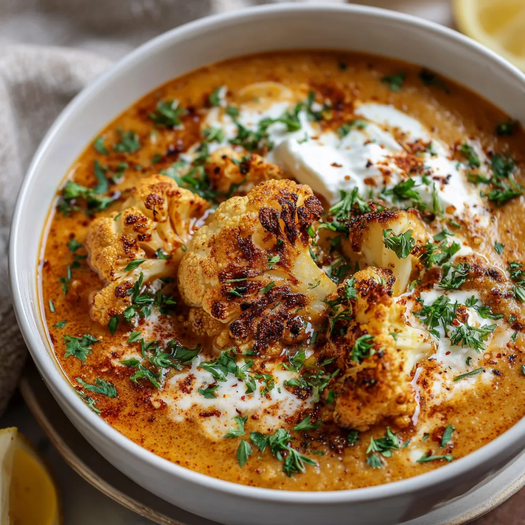 Spicy Cauliflower Meal Prep Soup – Low Carb & Flavor-Packed 3