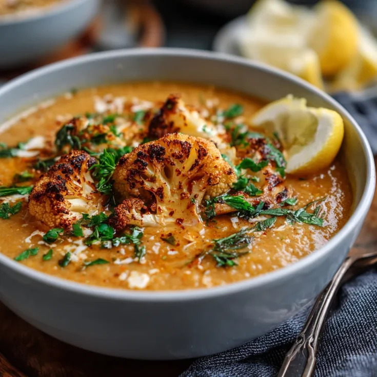 Spicy Cauliflower Meal Prep Soup – Low Carb & Flavor-Packed 1