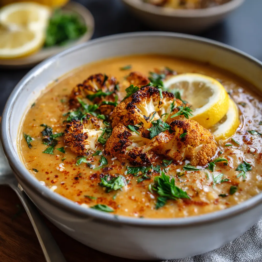 Spicy Cauliflower Meal Prep Soup – Low Carb & Flavor-Packed 4
