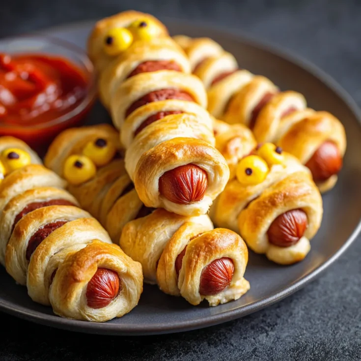 Mummy Hot Dogs – Spooky & Easy Halloween Snack 1