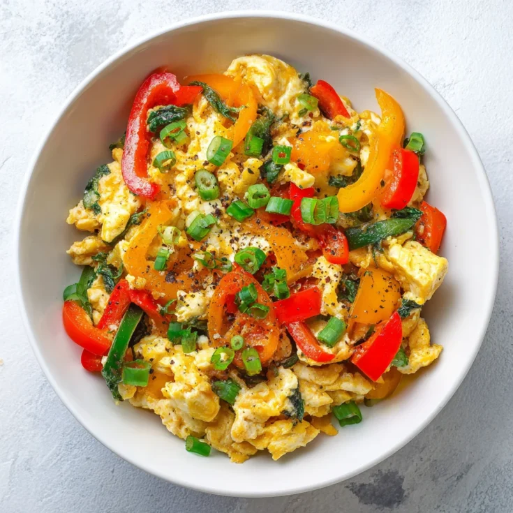 No Bake Air Fryer Eggs Stir Fry – Easy Low-Carb High-Protein Meal in Minutes 1