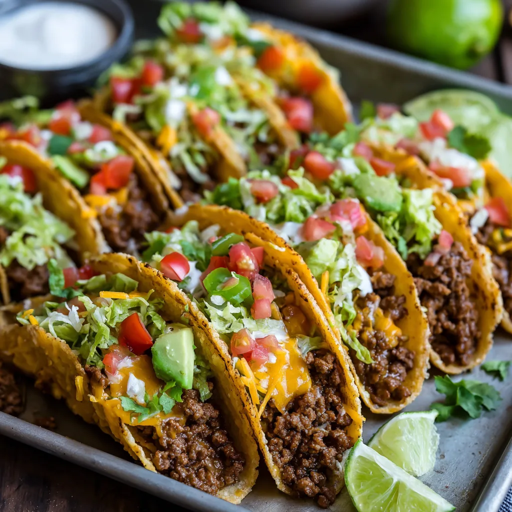 No-Bake Cheesy Beef Tacos – Easy 15-Minute Dinner Idea 4