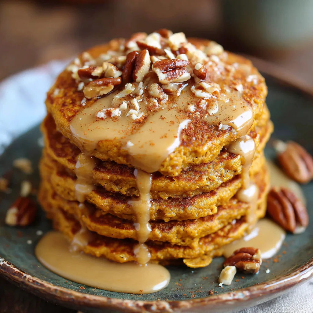 No-Bake Pumpkin Pancakes! 4