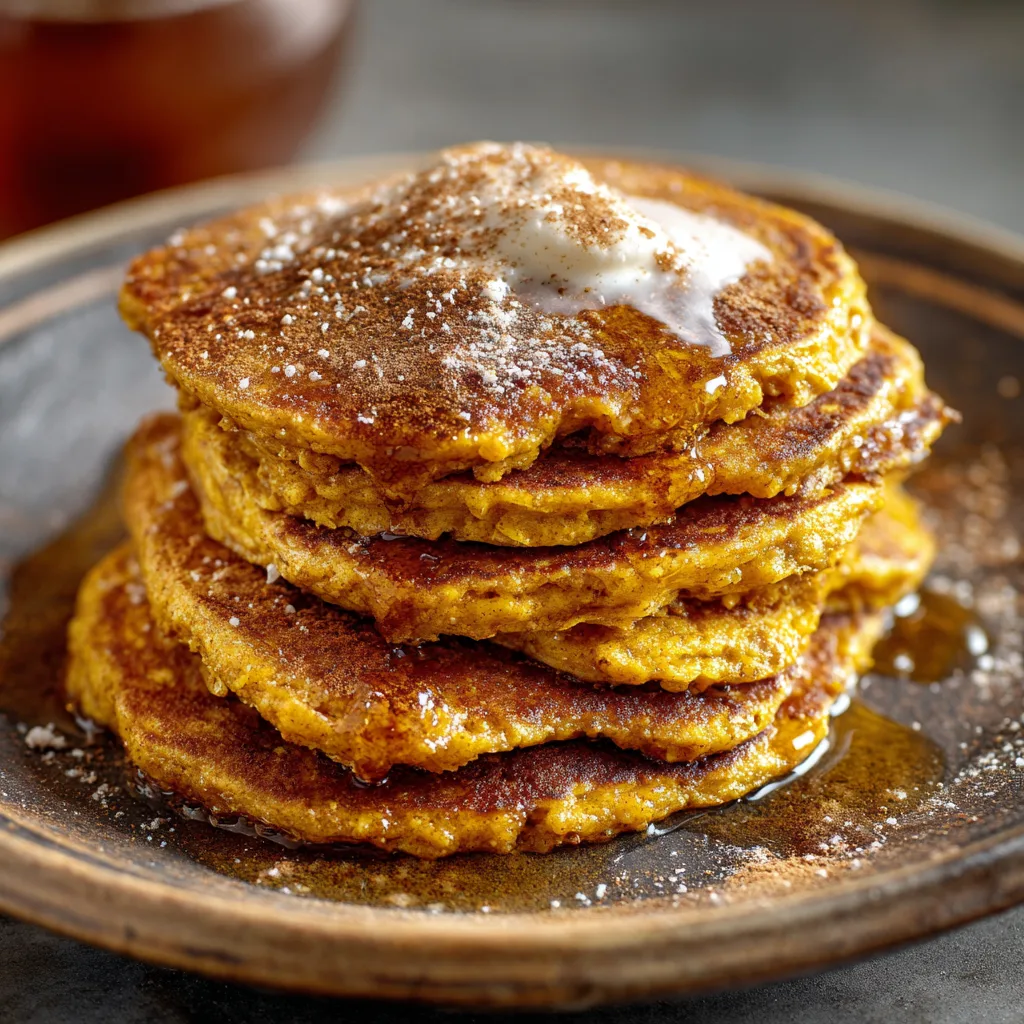 No-Bake Pumpkin Pancakes! 2