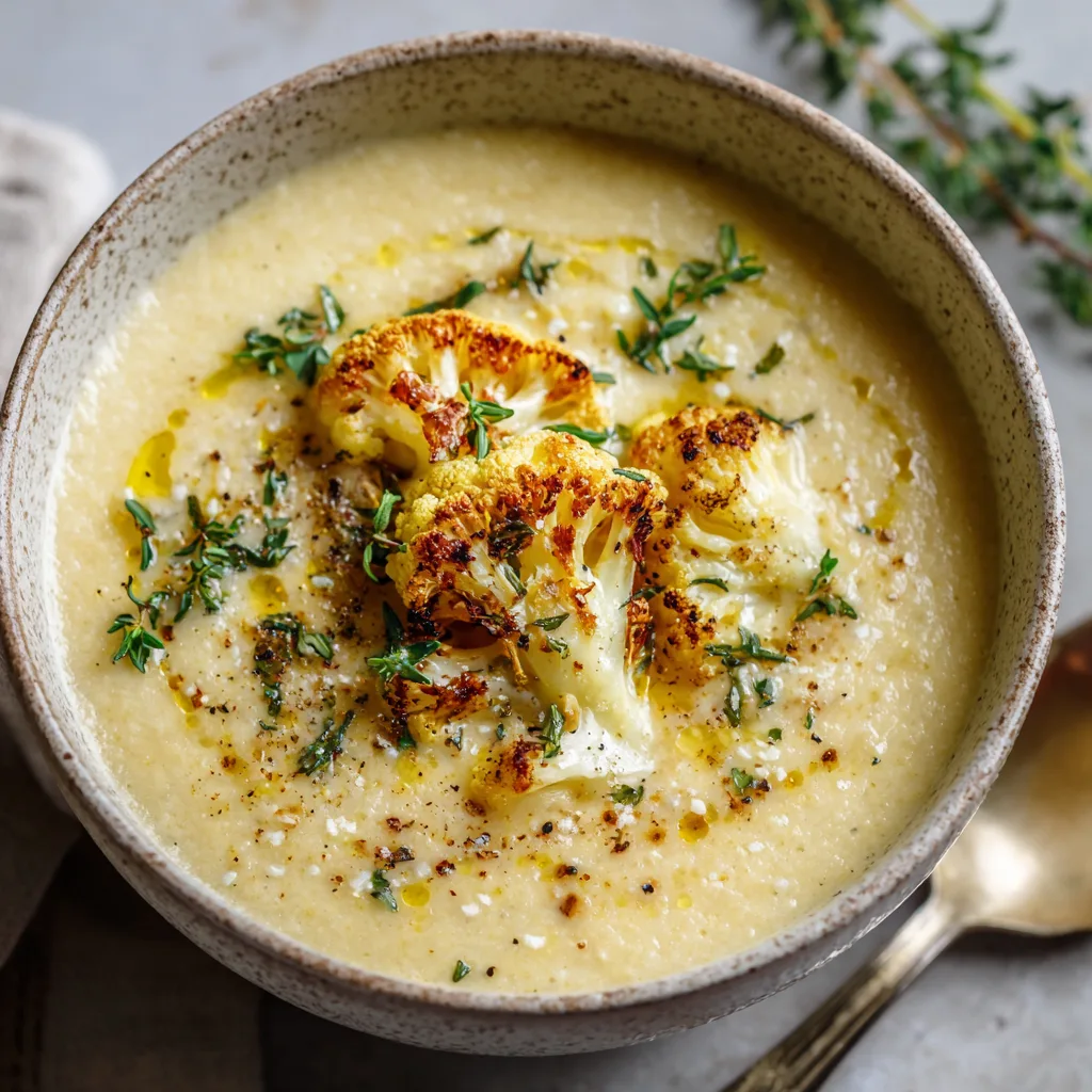 One-Pot Cauliflower Soup – Creamy, Easy & Low Carb 4