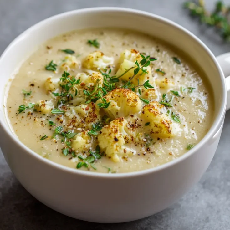 One-Pot Cauliflower Soup – Creamy, Easy & Low Carb 1