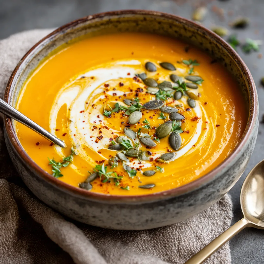 One-Pot Creamy Pumpkin Soup – Cozy, Healthy & Easy to Make 4