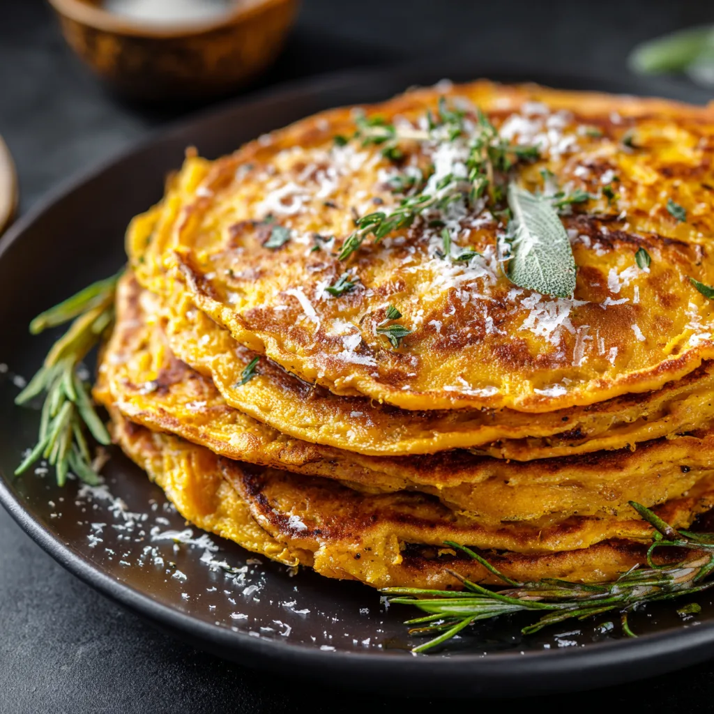 One-Pot Savory Pumpkin Pancakes – Easy, Flavorful & Fall-Inspired 3