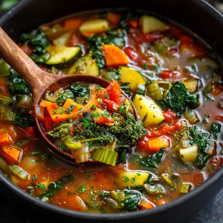 One-Pot Vegetable Feel-Better Soup – Healing, Nourishing & Easy to Make 1