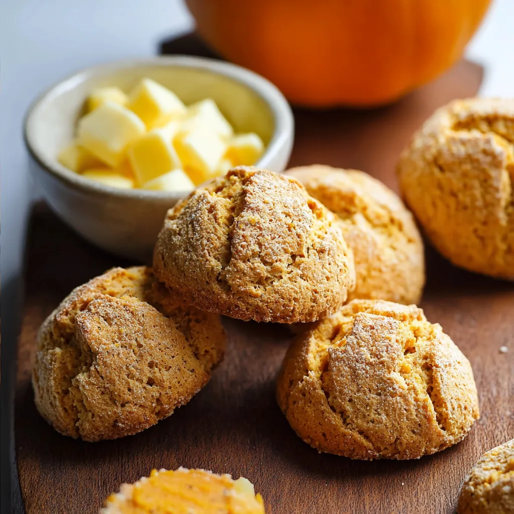 Pumpkin Biscuits – Fluffy, Soft, and Perfectly Spiced Fall Treats 2