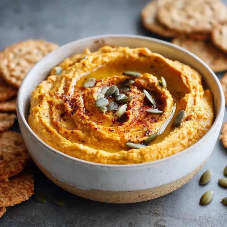 Pumpkin Hummus – Creamy, Savory Fall Dip with a Seasonal Twist 1