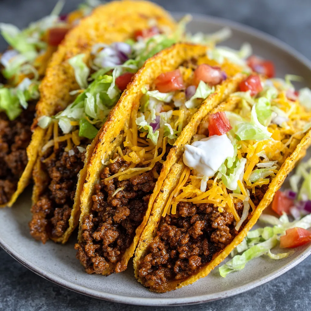 Quick Air Fryer Ground Beef Tacos – Crispy, Flavor-Packed Dinner in Minutes 3